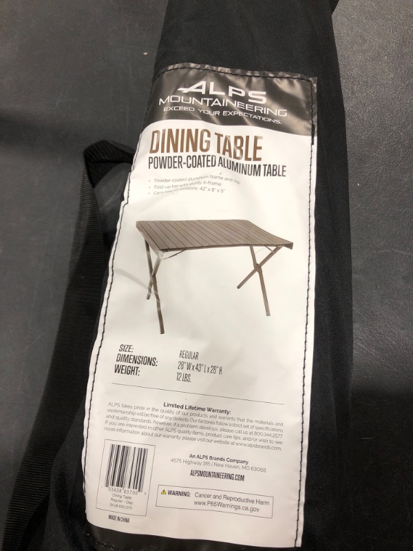 Photo 2 of ALPS Mountaineering Dining Table
