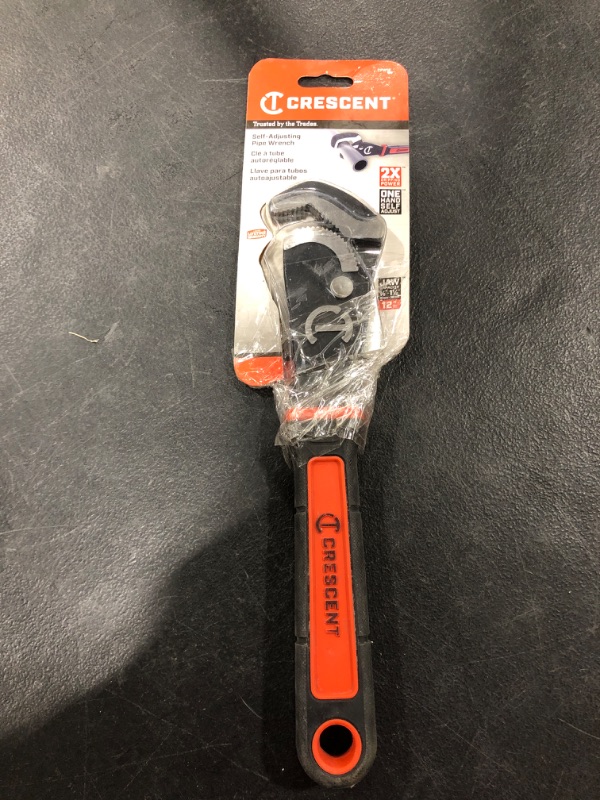 Photo 2 of Crescent 12" Self-Adjusting Dual Material Pipe Wrench - CPW12
