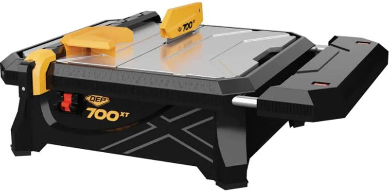 Photo 1 of QEP 700XT 3/4 HP Wet Tile Saw with 7 in. Blade and Table Extension