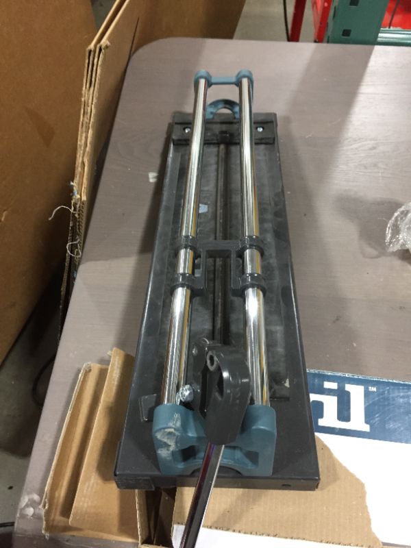 Photo 2 of 14 inch Ceramic and Porcelain Tile Cutter with Solid Chrome-Plated Steel Rails PARTS ONLY
