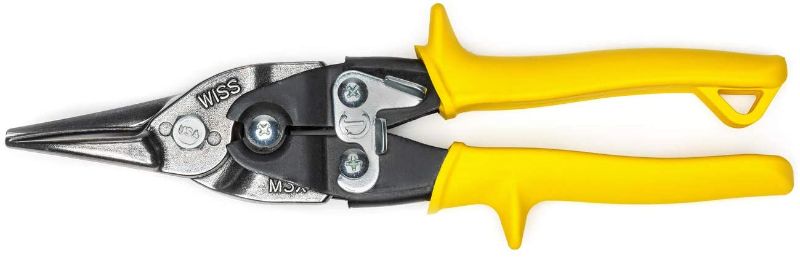 Photo 1 of Crescent Wiss 9-3/4 Inch MetalMaster Compound Action Snips - Straight, Left and Right Cut - M3R
