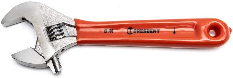 Photo 1 of Crescent 6" Adjustable Cushion Grip Wrench - Carded - AC26CVS
