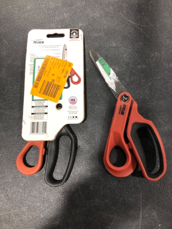 Photo 3 of Wiss Tool Shears Pro All Purpose Stainless. LOT OF 2. USED CONDITION.
