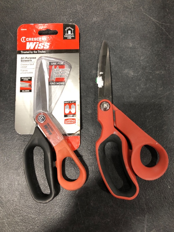 Photo 2 of Wiss Tool Shears Pro All Purpose Stainless. LOT OF 2. USED CONDITION.
