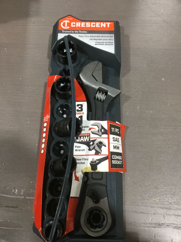 Photo 1 of CRESCENT Adjustable Wrench Set w/ Bolts