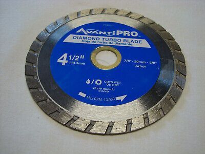 Photo 1 of Avanti Pro 4-1/2 in. Turbo Diamond Blade
