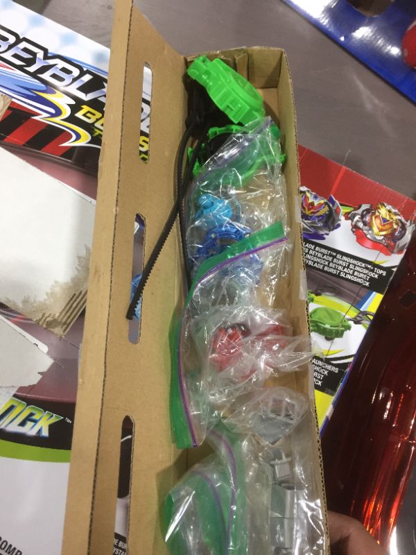 Photo 3 of Beyblade Rail Rush Battle Set