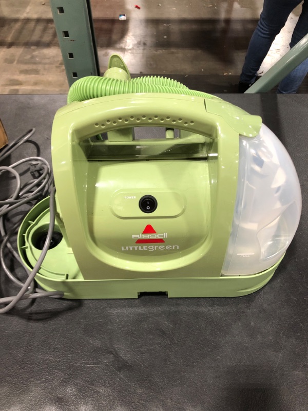 Photo 3 of BISSELL Little Green Multi-Purpose Portable Carpet and Upholstery Cleaner, 1400B
