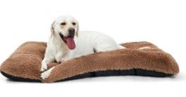 Photo 1 of ANWA Dog Bed Large Dogs, Washable Crate Bed for Cage Kennel, Dog Bed Crate Mat M