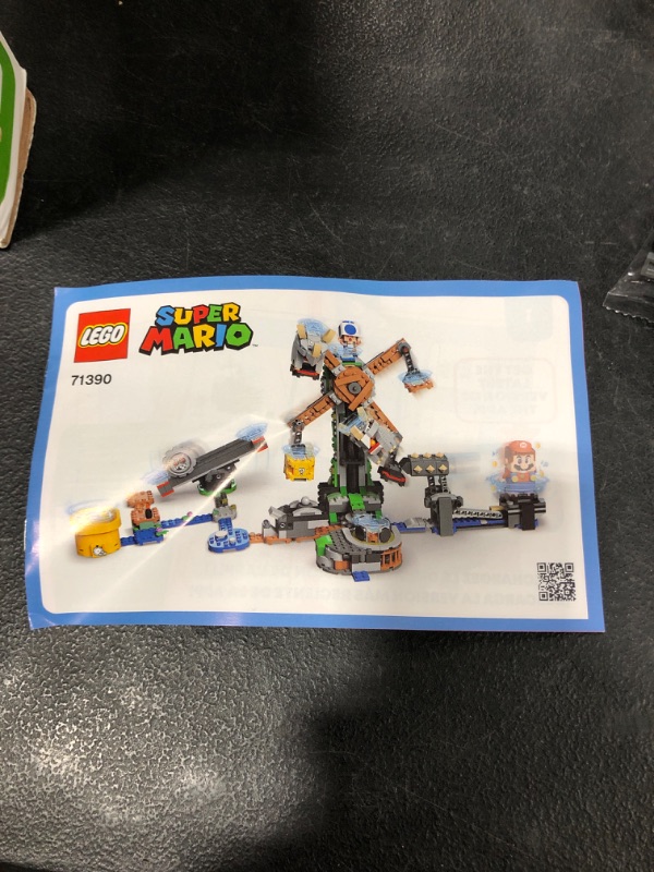 Photo 4 of LEGO Super Mario Reznor Knockdown Expansion Set 71390 Building Kit; Collectible Toy Playset for Kids; New 2021 (862 Pieces)
