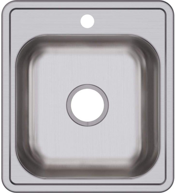 Photo 1 of Dayton D117191 Single Bowl Top Mount Stainless Steel Bar Sink
