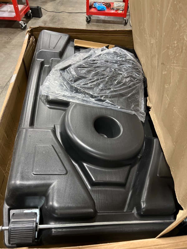 Photo 1 of Spalding Ultimate Hybrid Portable Basketball Hoop SELL FOR PARTS ONLY 