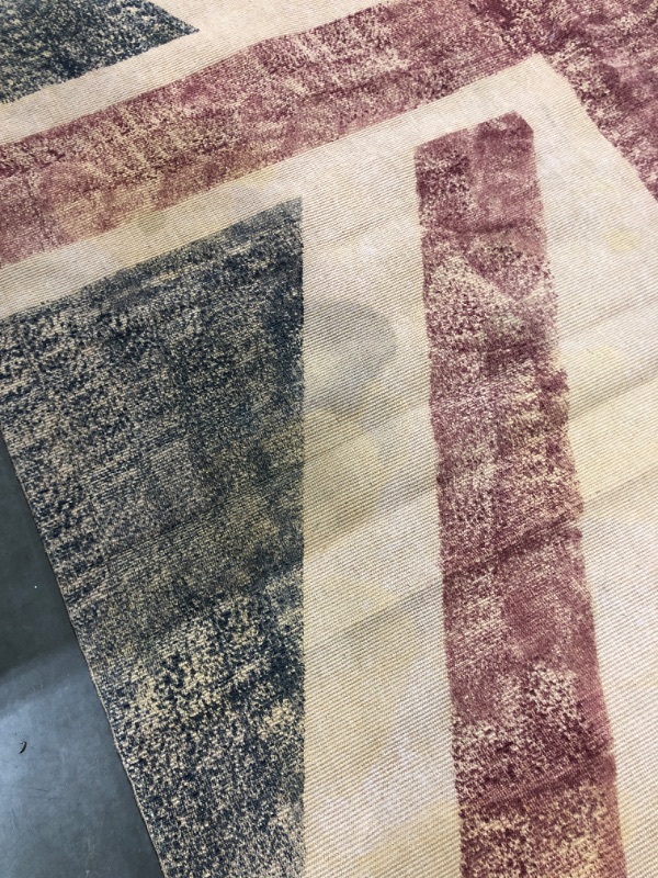 Photo 4 of British Flag Area Rug, 8' x 10'. USED CONDITION.