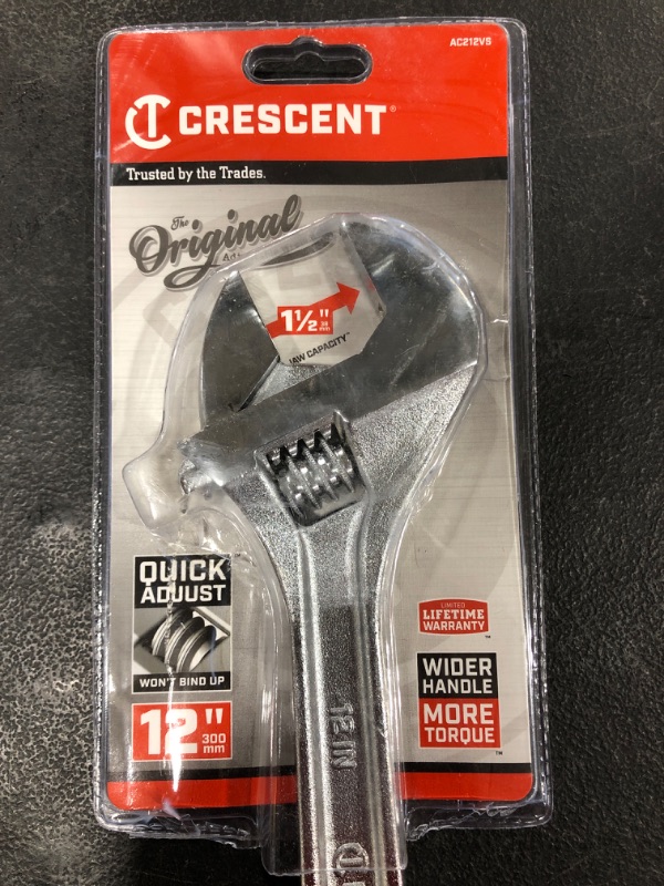 Photo 1 of Crescent Brand 12" Adjustable Wrench