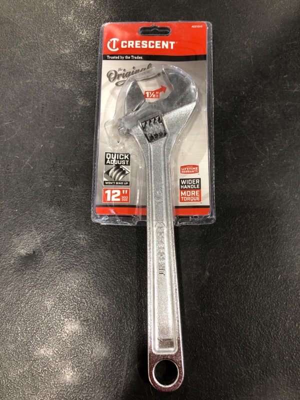 Photo 2 of Crescent Brand 12" Adjustable Wrench