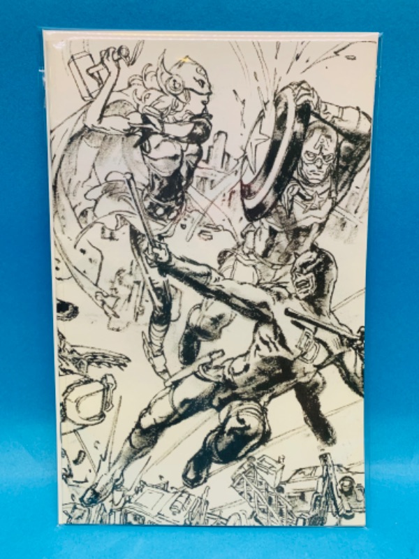 Photo 1 of 776104…civil war II comic 3 connecting sketch variant cover 