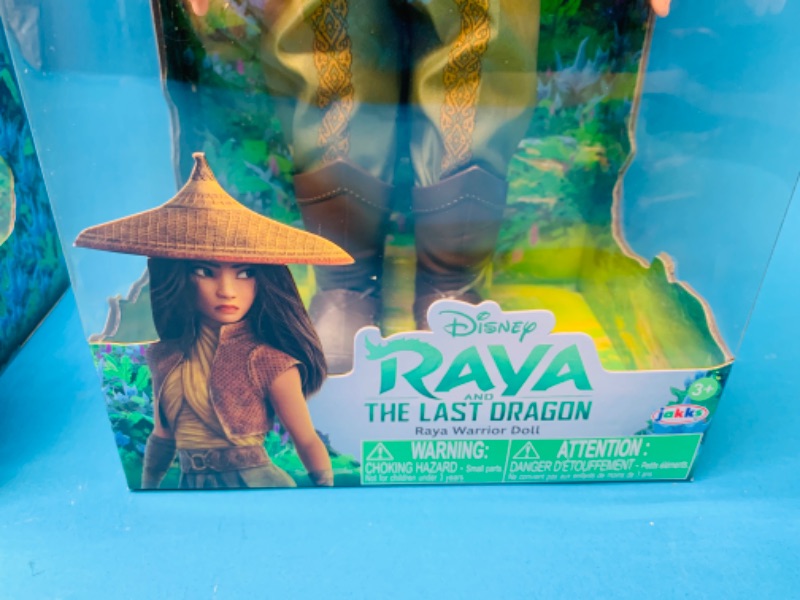 Photo 3 of 776107… 2 Disney Raya and the last dragon 14” dolls toys 