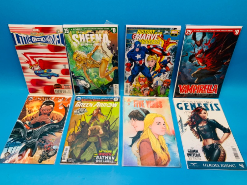 Photo 1 of 776118…8 comics in plastic sleeves 