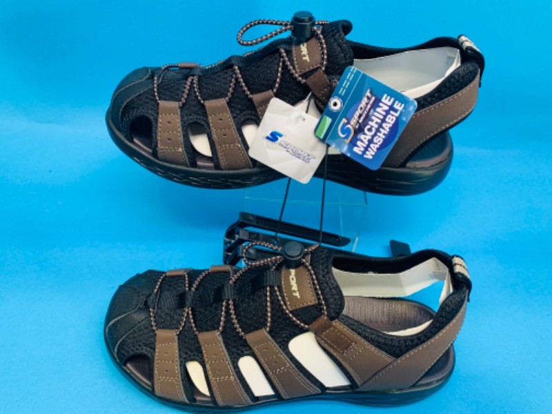 Photo 1 of 776224…sport by Skechers mens size 9 hiking/casual sandals 