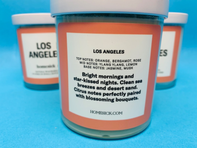 Photo 1 of 776270…4 Los Angeles natural wax blend candles 