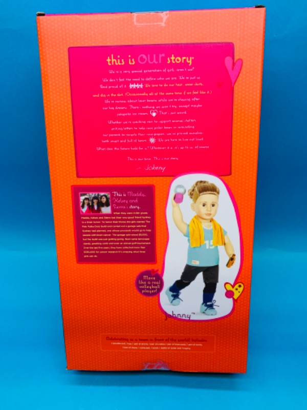 Photo 5 of 776466… huge 18” our generation Johnny doll