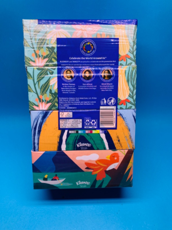 Photo 3 of 776867… 4 boxes of 3-ply Kleenex ultra soft tissues 120 per special designed box 