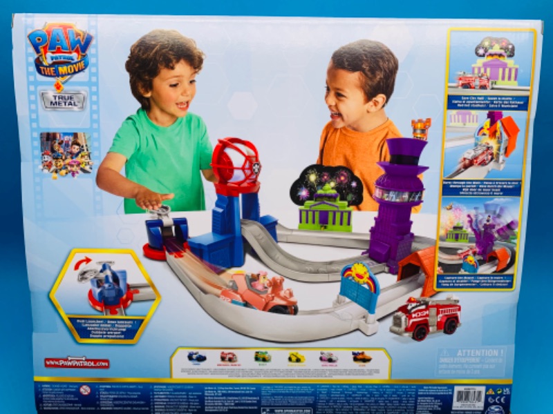 Photo 2 of 776887…paw patrol true metal liberty total city rescue set with duel launcher 