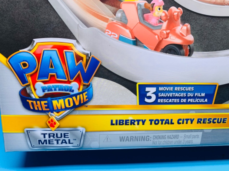 Photo 4 of 776887…paw patrol true metal liberty total city rescue set with duel launcher 