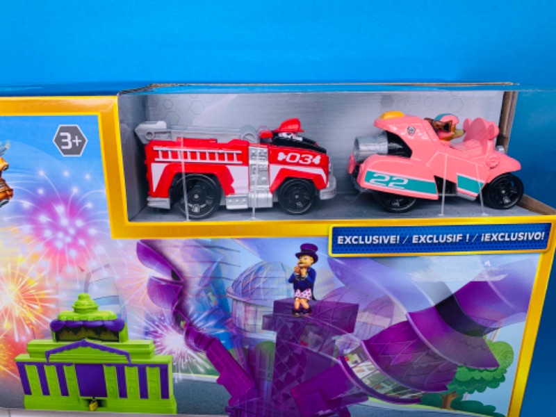 Photo 1 of 776893… paw patrol true metal liberty total city rescue set with duel launcher 
