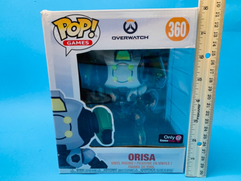 Photo 1 of 777161…xxlarge Funko pop overwatch Orisa vinyl figure 