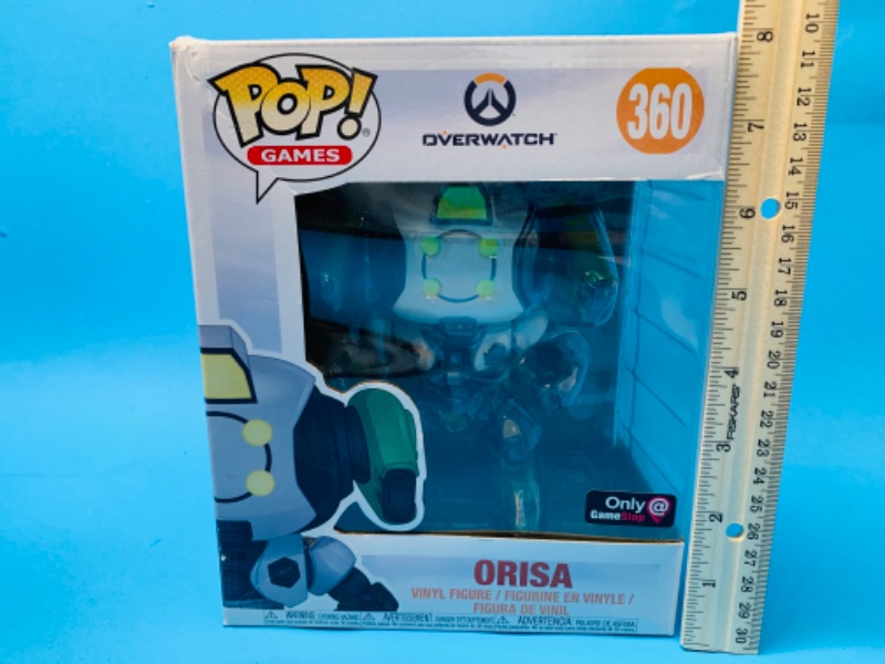 Photo 2 of 777161…xxlarge Funko pop overwatch Orisa vinyl figure 