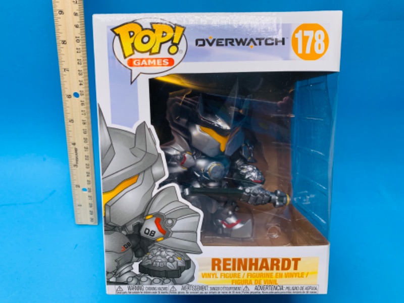 Photo 1 of 777162…xxlarge Funko pop overwatch Reinhardt vinyl figure 