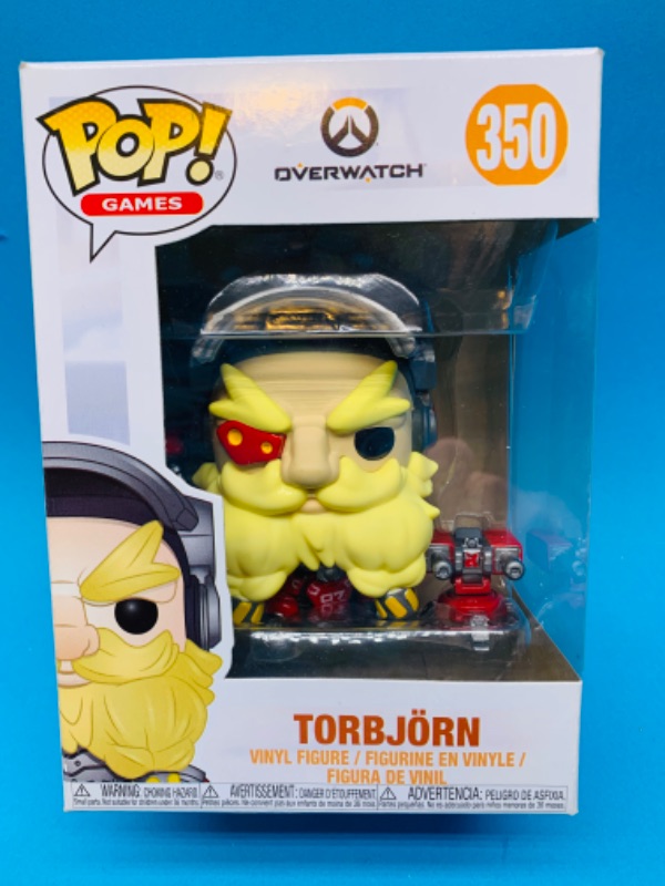 Photo 1 of 777167…Funko pop overwatch Torbjorn vinyl figure 