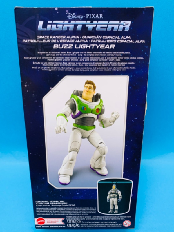 Photo 2 of 777196…Disney buzz lightyear action figure toy