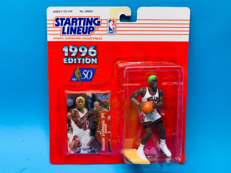 Photo 1 of 777215…starting line up 1996 Dennis Rodman figure