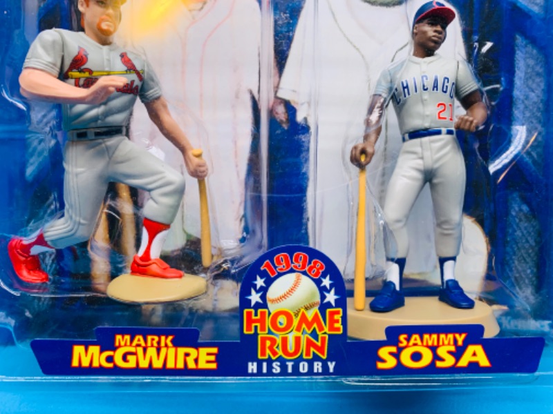 Photo 2 of 777218…starting line up Classic doubles McGwire and Sosa baseball figures