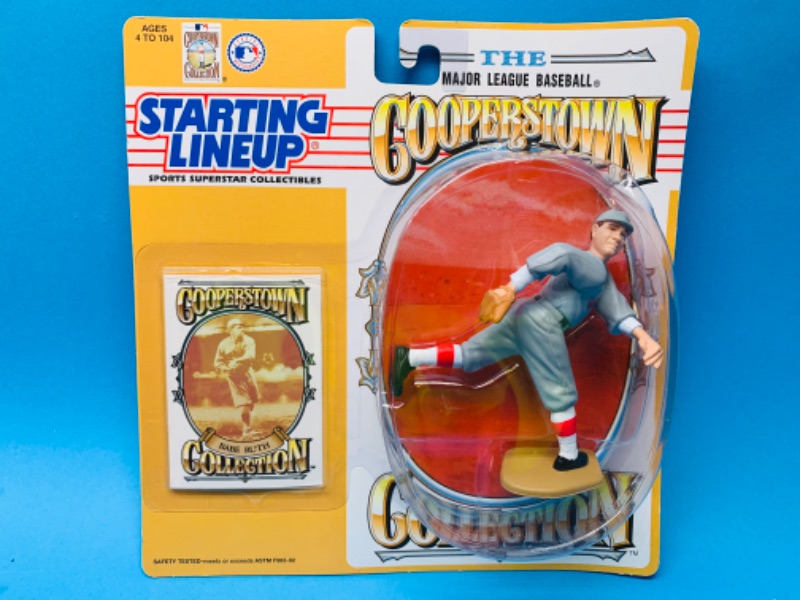 Photo 1 of 777219…starting line up Babe Ruth Cooperstown collection figure