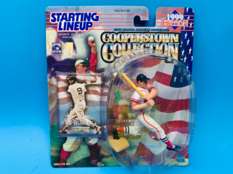 Photo 1 of 777223…starting line up Ted Williams Cooperstown collection figure