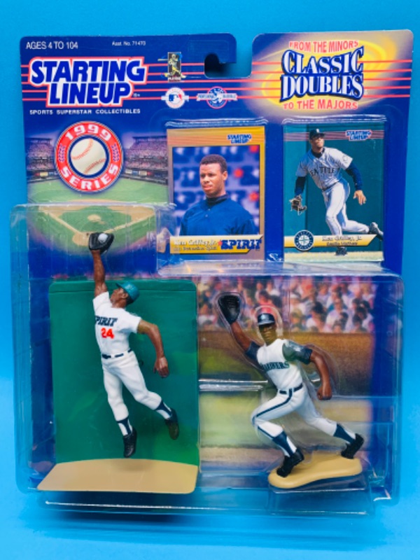 Photo 1 of 777227…starting line up classic Doubles  Ken Griffey Jr.  figures