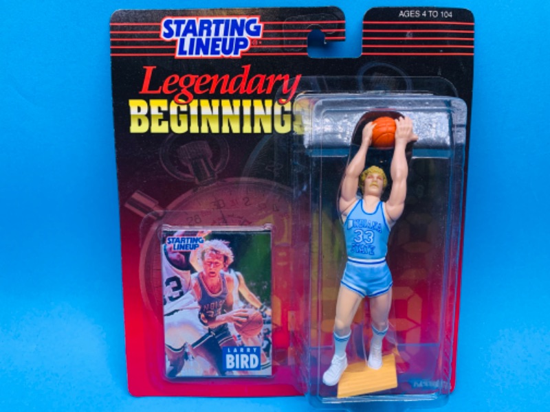 Photo 1 of 777232…starting line up Larry bird legendary beginnings figure