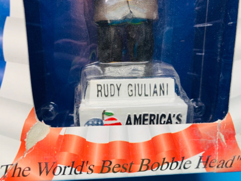 Photo 2 of 777236…2 bobble dreams bobble head figures Rudy Giuliani and special forces