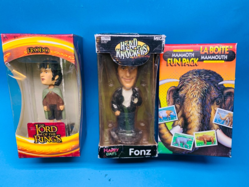 Photo 1 of 777237…vintage bobble heads and mammoth fun pack toys