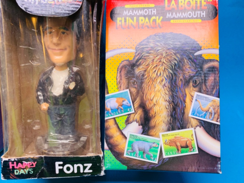 Photo 2 of 777237…vintage bobble heads and mammoth fun pack toys