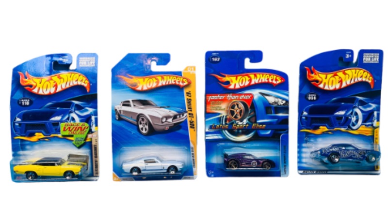 Photo 1 of 777396…4  hot wheels die cast sports cars