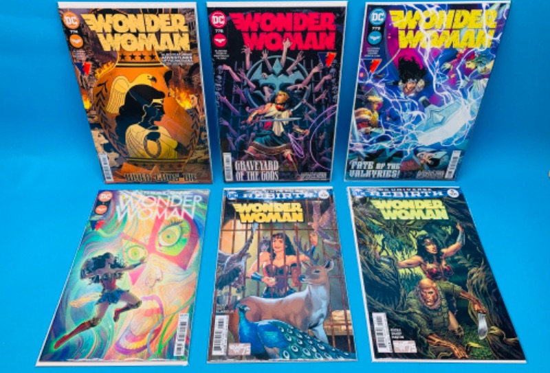 Photo 1 of 777409…6 wonder woman comics in plastic sleeves 