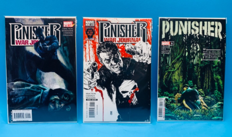 Photo 1 of 777412…3 punisher comics in plastic sleeves 