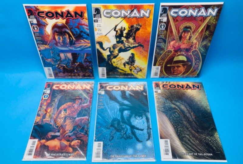 Photo 1 of 777419…6 Conan comics in plastic sleeves 