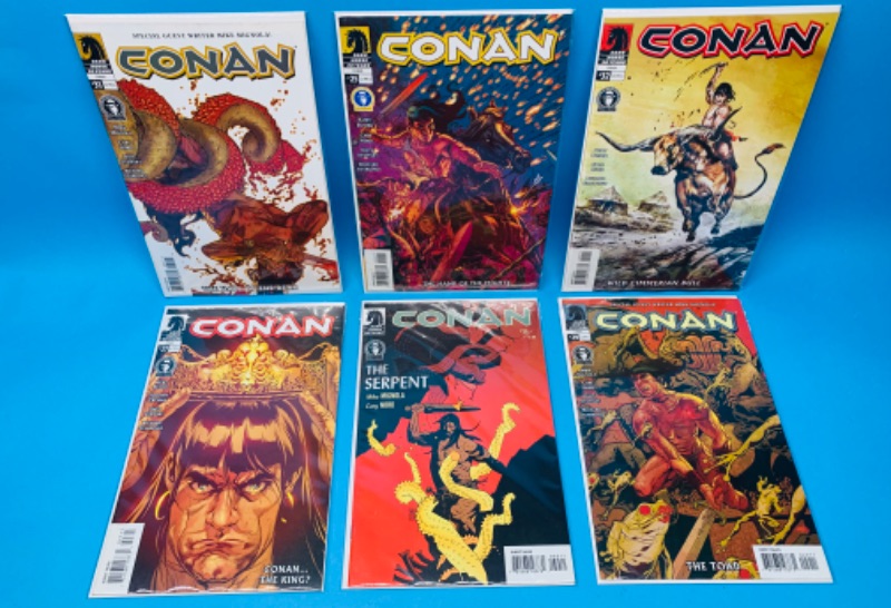 Photo 1 of 777420…6 Conan comics in plastic sleeves 