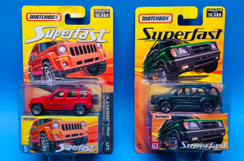 Photo 1 of 777443…2 matchbox superfast fie cast SUV cars 