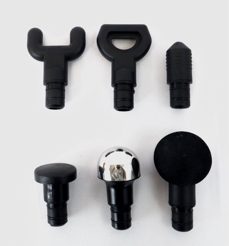 Photo 1 of BCORE MASSAGE GUN CHARGES 6 HOURS FOR FULL POWER 10 SPEED LEVELS 6 ADJUSTABLE HEADS FOR UPPER BODY OR LOWER BODY COLOR MINT AND PINK NEW $125.99